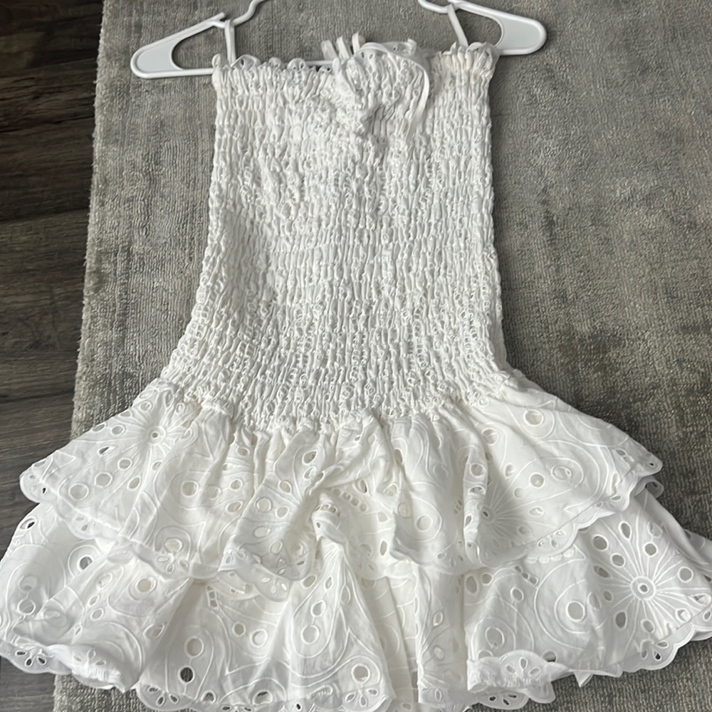 Charo Ruiz white megan dress NWT size XS